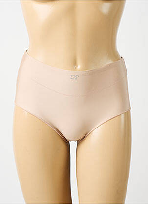 Shorty effet matière satinée beige SIMONE PERELE femme