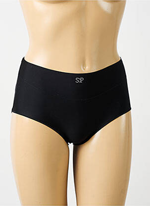 Shorty effet matière satinée noir SIMONE PERELE femme