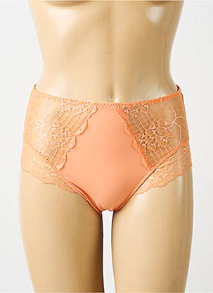 Shorty effet matière satinée orange SIMONE PERELE femme