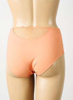 Shorty effet matière satinée orange SIMONE PERELE femme