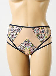 Culotte haute effet matière satinée chair MARIE JO femme