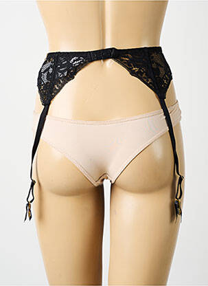 Guêpière/porte-jarretelle avec armature noir AUBADE femme