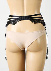 Guêpière/Porte-jarretelle noir AUBADE pour femme seconde vue