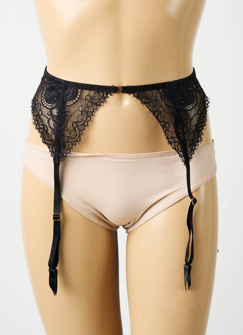 Guêpière/Porte-jarretelle noir MARIE JO pour femme