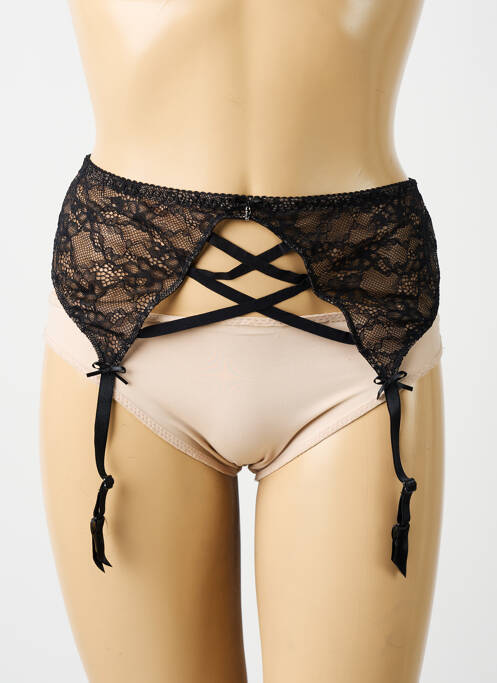 Guêpière/Porte-jarretelle noir PRIMA DONNA pour femme