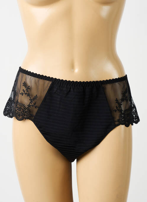 Shorty noir LOUISA BRACQ pour femme