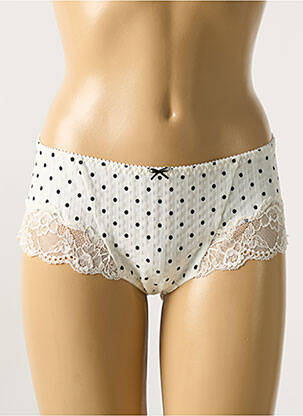 Shorty broderie ruban beige PRIMADONNA femme