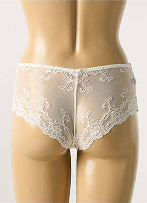 Shorty broderie ruban blanc AMBRA femme