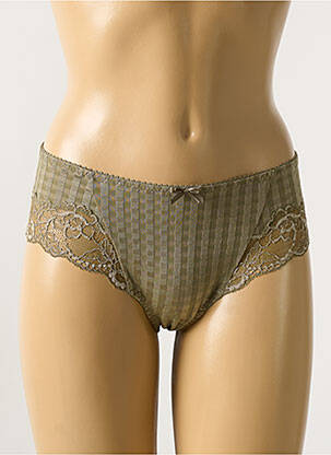 Shorty broderie ruban vert PRIMA DONNA femme
