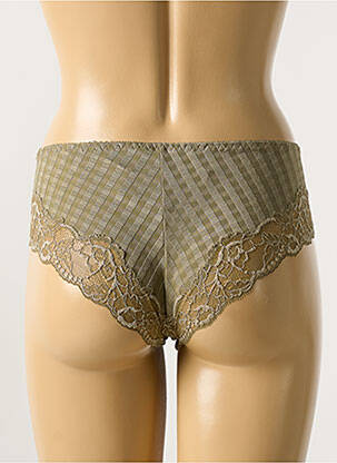 Shorty broderie ruban vert PRIMADONNA femme