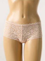 Shorty tissage dentelle rose AUBADE femme