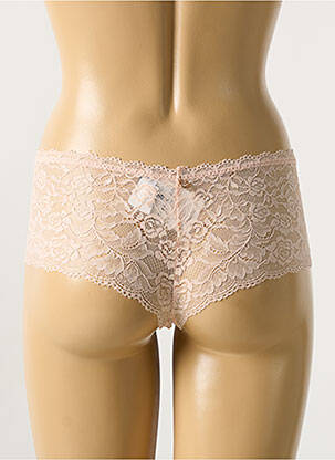 Shorty tissage dentelle rose AUBADE femme