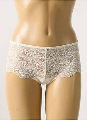 Shorty tissage dentelle blanc SIMONE PERELE femme