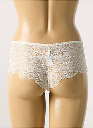 Shorty tissage dentelle blanc SIMONE PERELE femme