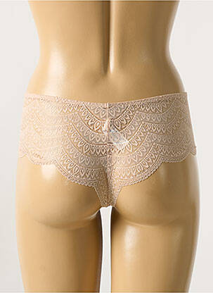 Shorty tissage dentelle beige SIMONE PERELE femme