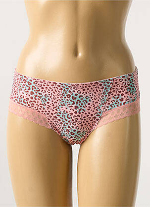 Shorty effet matière satinée rose PRIMADONNA femme