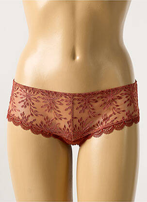 Shorty légère et transparente marron SIMONE PERELE femme