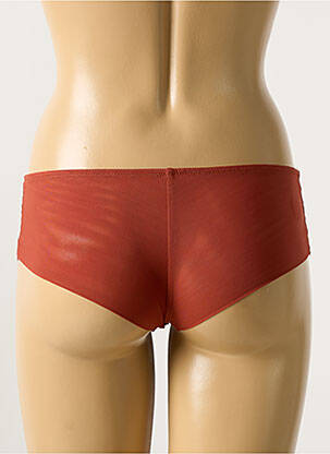 Shorty broderie marron SIMONE PERELE femme