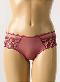 Shorty broderie violet MAISON LEJABY femme