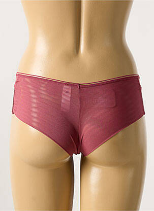 Shorty broderie violet MAISON LEJABY femme