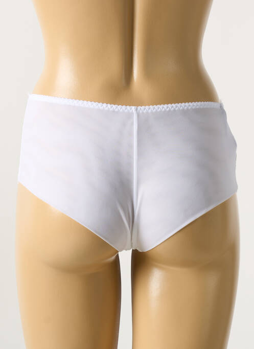 Shorty broderie ruban blanc AMBRA femme