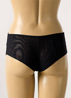 Shorty tissage dentelle noir AMBRA femme