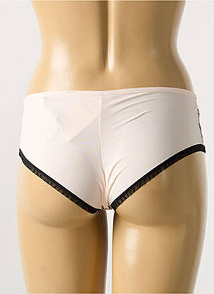 Shorty broderie ruban rose MARIE JO femme
