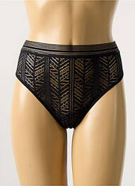 Culotte effet matière satinée noir MARIE JO femme