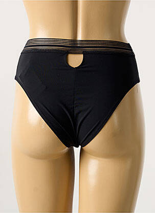 Culotte effet matière satinée noir MARIE JO femme