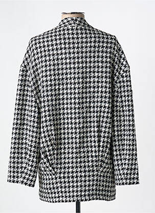 Veste casual finition intérieure doublée noir REIKO femme