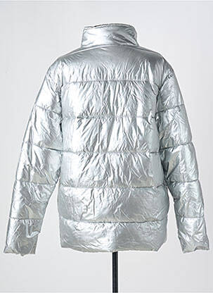 Doudoune poches sans capuche argent ELLESSE femme