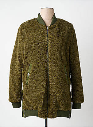 Blouson poches vert BOMBERS femme