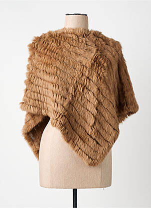 Poncho marron OAKWOOD femme