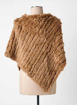 Poncho marron OAKWOOD femme