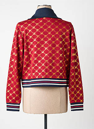 Veste casual coupe droite rouge FILA femme