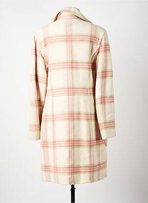 Manteau long poches sans capuche beige FIRETRAP femme