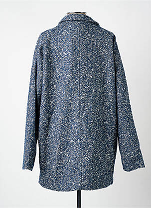 Manteau court coupe droite sans capuche bleu DN.SIXTY SEVEN femme