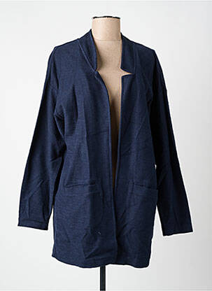 Veste casual coupe droite bleu DEUX TWO femme