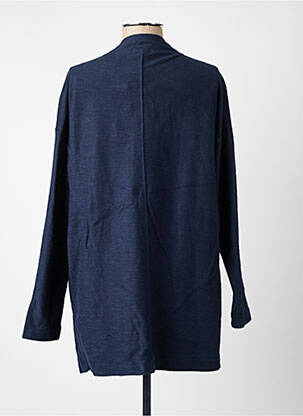 Veste casual coupe droite bleu DEUX TWO femme