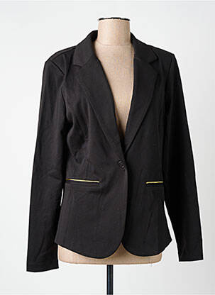 Blazer coupe cintrée noir ICHI femme