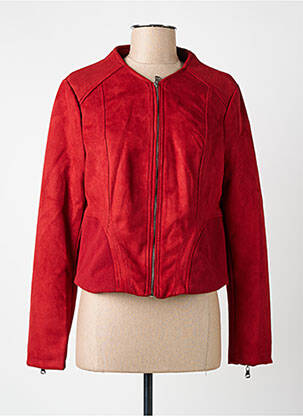 Veste casual col rond rouge MOLLY BRACKEN femme