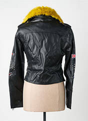 Veste simili cuir noir MOLLY BRACKEN pour femme seconde vue