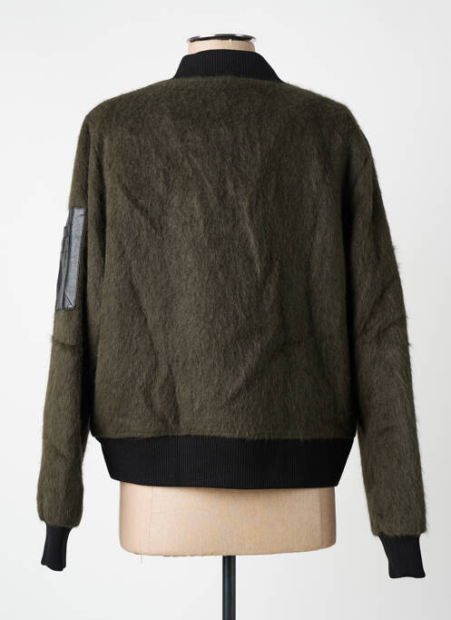 Blouson vert BOMBERS pour femme