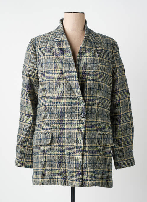 Veste casual bleu LEON & HARPER pour femme