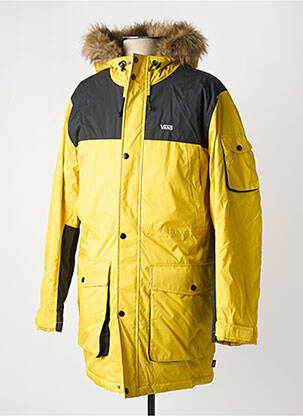 Parka manches longues a capuche jaune VANS homme