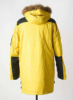 Parka manches longues a capuche jaune VANS homme
