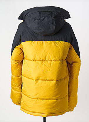 Doudoune poches a capuche jaune FILA homme