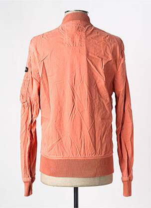 Blouson manches longues orange SCHOTT homme