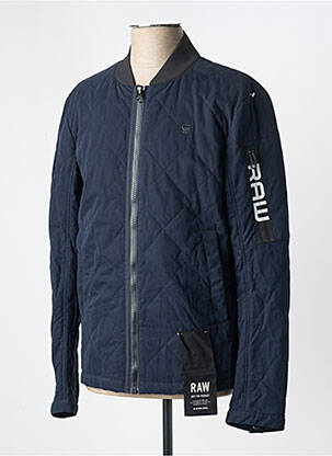 Doudoune poches sans capuche bleu G STAR homme