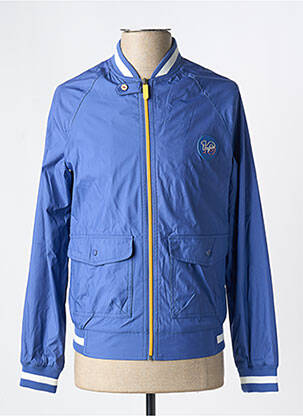 Veste casual resserrée sur le bas bleu FAGUO homme